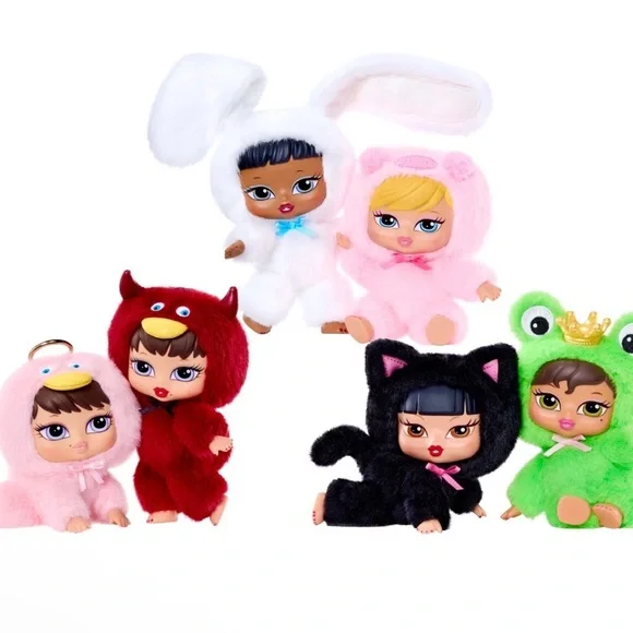 Bratz Bratziez Iconz Series Plush Pendant Blind Box - green frog - Picture 4 of 4